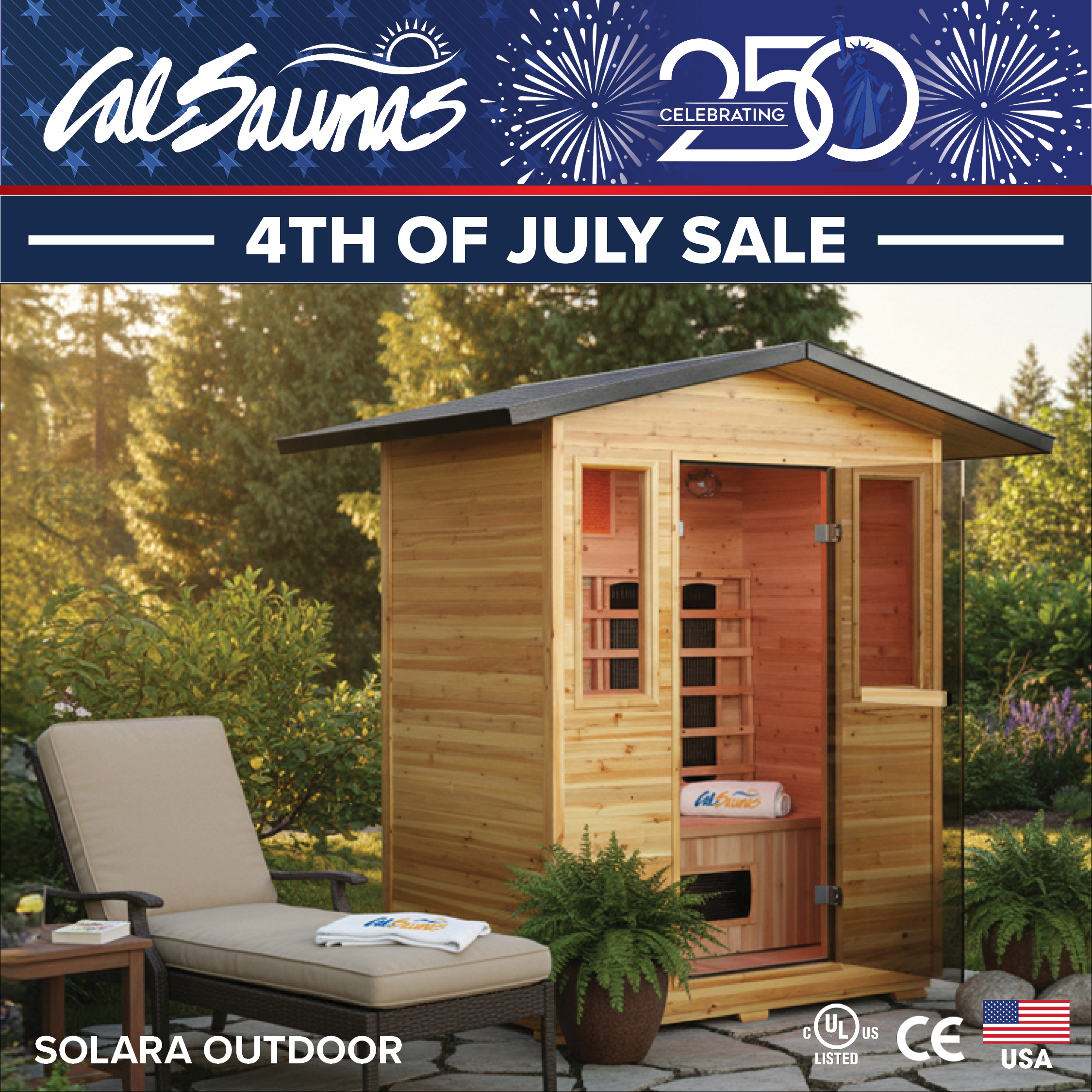 Calspas hot tub being used in a family setting - Ames