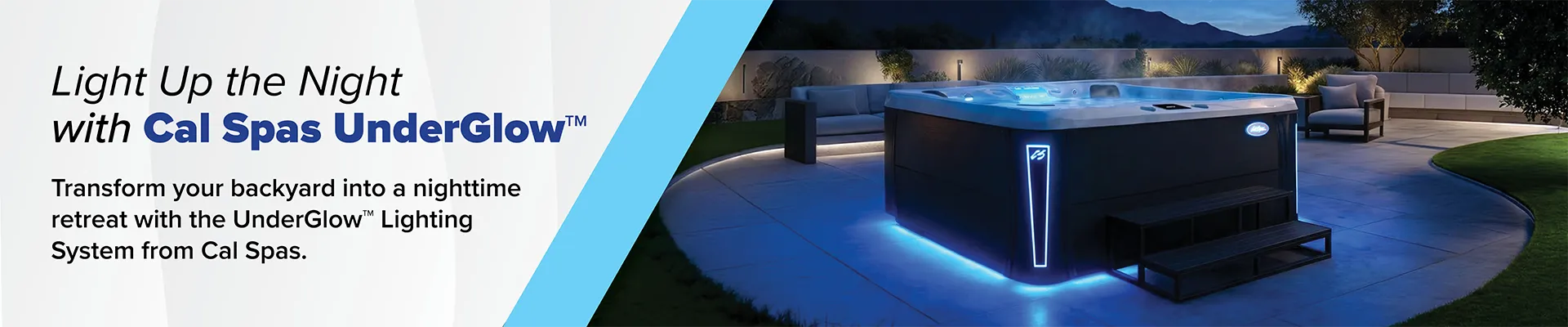 Calspas hot tub being used in a family setting - Ames